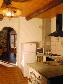 la cuisine du gîte rural